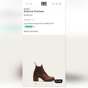 Frye boots Sabrina Chelsea